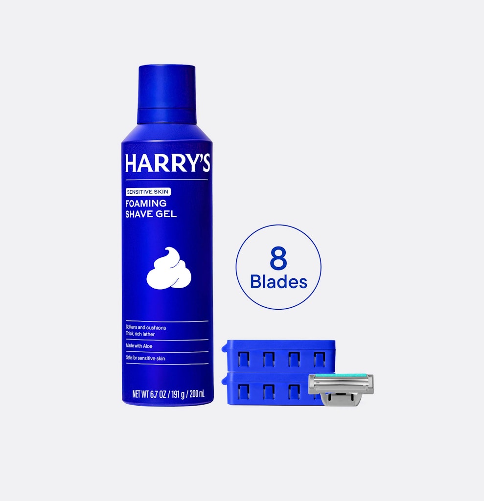 Harry's Plus 8 Blades & 1 Gel: $31 Harry's Plus 8 Blades & 1 Gel: $31