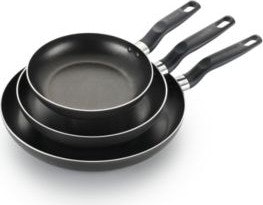 T-Fal 3-Piece Fry Pan Set: $25