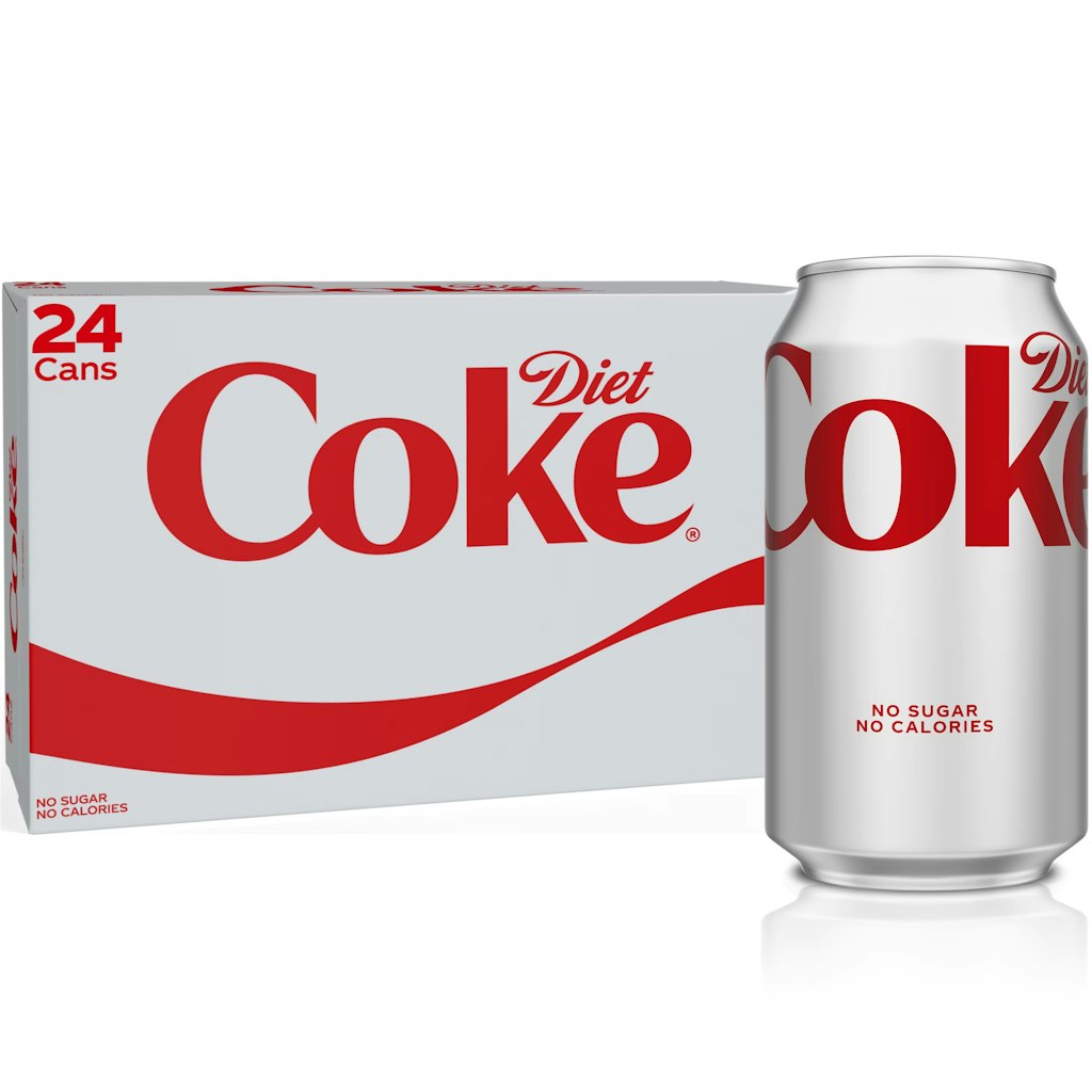 Diet Coke 12-oz. Cans 24-Pack: $9.97