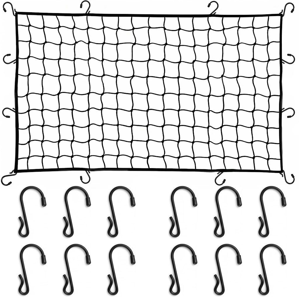 47.2" x 35.4" Heavy Duty Cargo Net for Pickup Truck Bed: $16