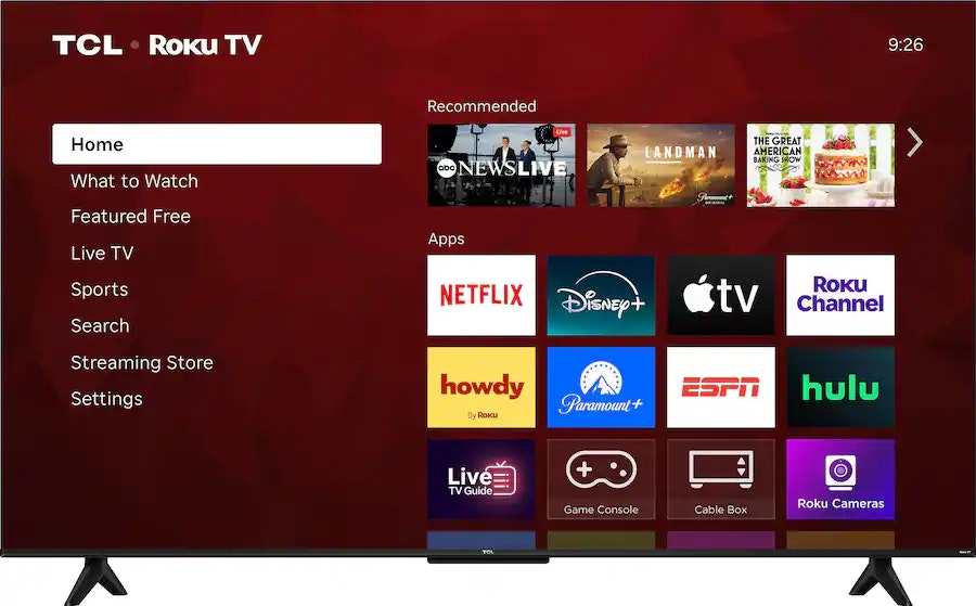 TCL S-Series 55" 4K HDR LED UHD Smart TV: $200
