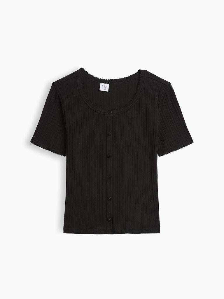 Kids Ribbed Button-Front Top: $17.49 Kids Ribbed Button-Front Top: $17.49