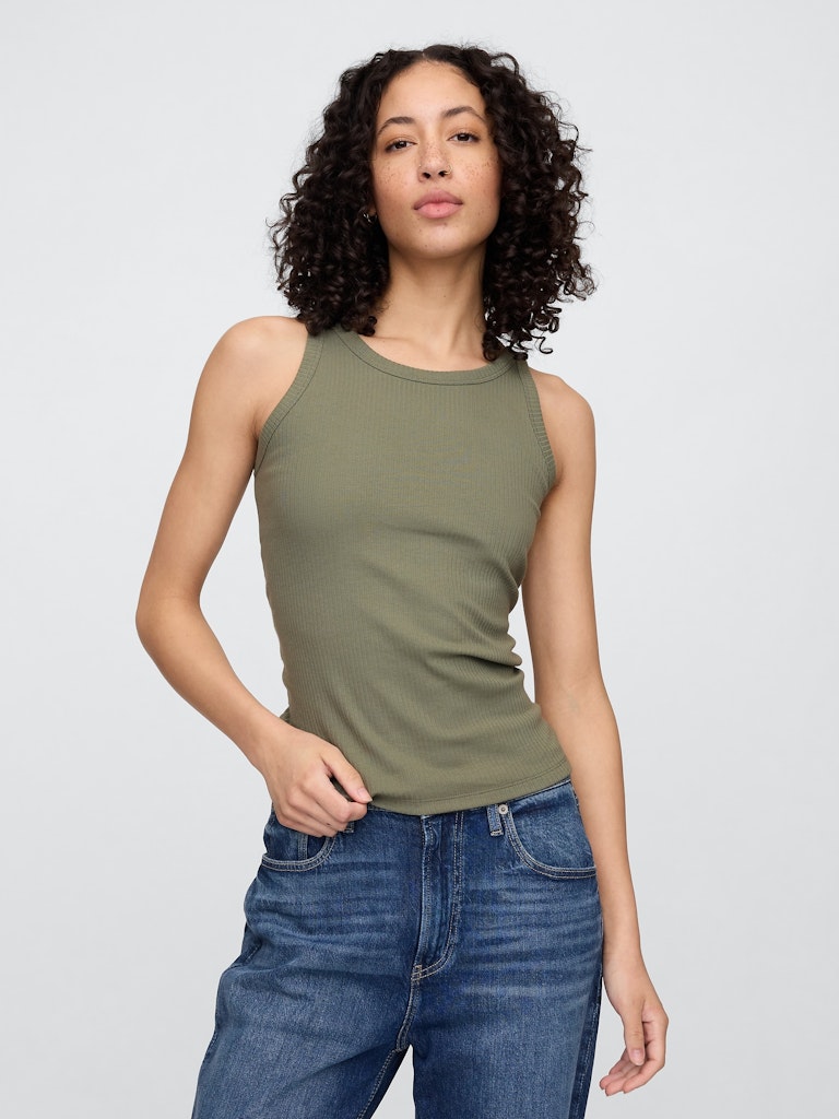 Ribbed Scoopneck Tank Top: $7.97 Ribbed Scoopneck Tank Top: $7.97