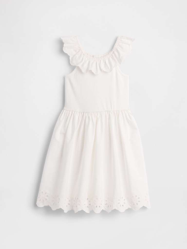 BabyGap Eyelet Ruffle Dress: $16 BabyGap Eyelet Ruffle Dress: $16