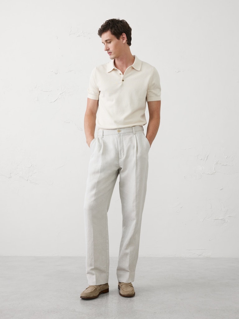 Textured Sweater Polo: $37.50 Textured Sweater Polo: $37.50