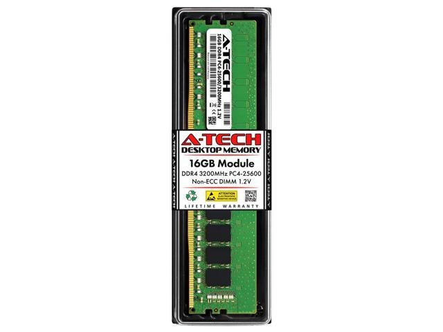 Crucial 16GB DDR4 3200MHz Desktop Memory: $125.31