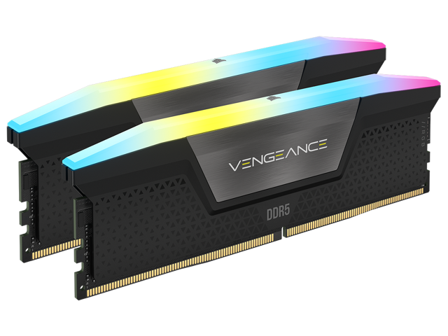 Corsair Vengeance RGB 32GB 2x16GB DDR5 6000MHz Desktop Memory: $627.99