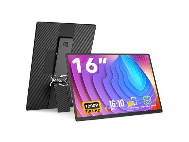 16-Inch 1200p Portable Laptop Monitor: $112.49