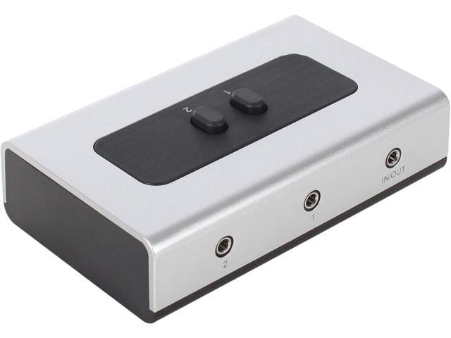 2-Port 3.5mm Stereo Manual Audio Switch Box: $41.13