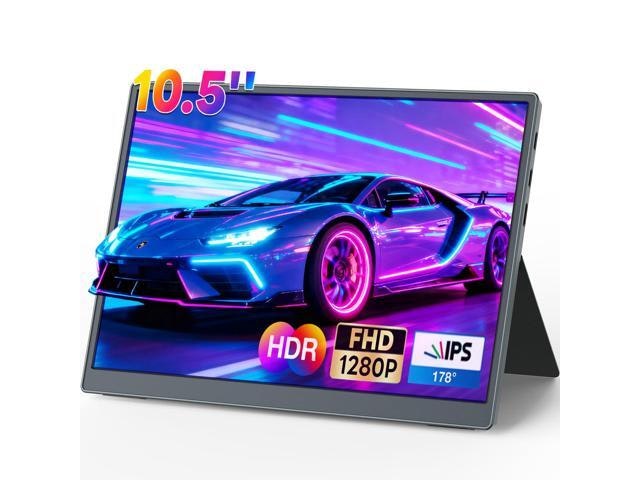 10.5-inch 1280p Portable Travel Monitor: $101.99