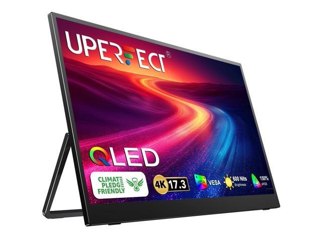 17.3-inch 4K Portable QLED HDR FreeSync Monitor: $398.99