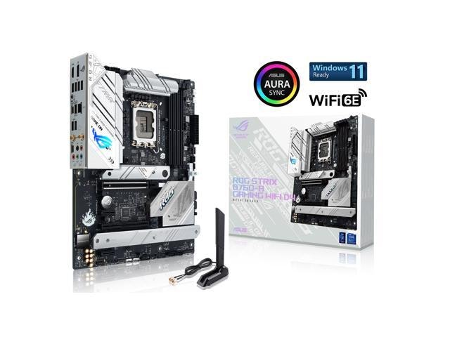 Asus ROG Strix B760-A Gaming WiFi D4 ATX Motherboard: $340 Asus ROG Strix B760-A Gaming WiFi D4 ATX Motherboard: $340