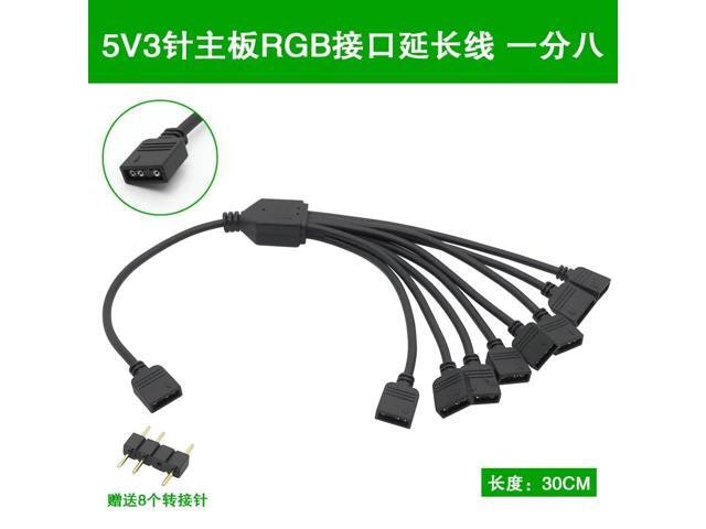RGB Sync Splitter Extension Hub 5V 3-pin 8-Port: $24.20 RGB Sync Splitter Extension Hub 5V 3-pin 8-Port: $24.20