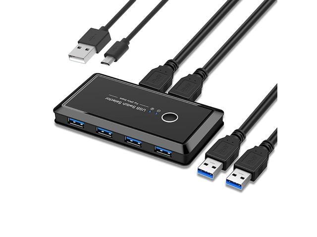 USB 3.0 2-Computer 4-Port Switcher Hub: $23.30 USB 3.0 2-Computer 4-Port Switcher Hub: $23.30