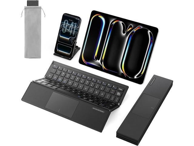 Sodi Z01T Portable Tri-Fold Bluetooth Keyboard with Touchpad: $79.89 Sodi Z01T Portable Tri-Fold Bluetooth Keyboard with Touchpad: $79.89