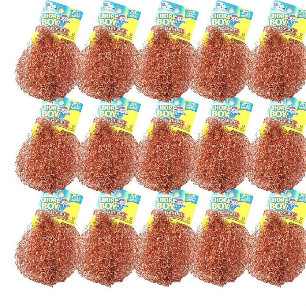 Chore Boy Pure Copper Scrubbers 15-Pack: $16.09 Chore Boy Pure Copper Scrubbers 15-Pack: $16.09