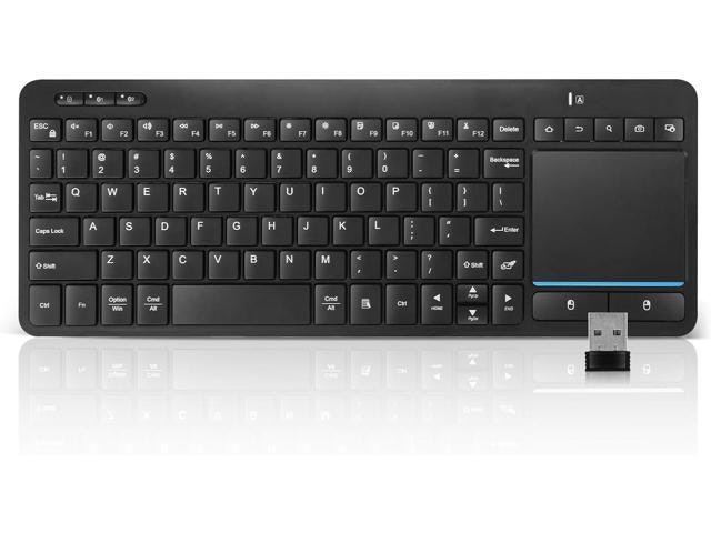 Multi-Device Wireless Bluetooth Keyboard with Touchpad: $49.89 Multi-Device Wireless Bluetooth Keyboard with Touchpad: $49.89