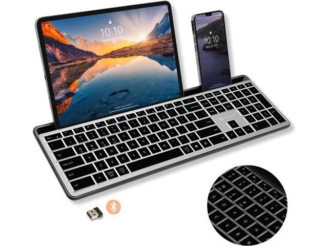 X9 Full Size Wireless Bluetooth Keyboard with Phone Holder: $79.18 X9 Full Size Wireless Bluetooth Keyboard with Phone Holder: $79.18