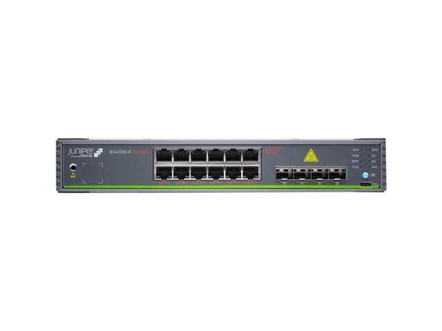 Juniper Networks EX4100 12-Port PoE+ Switch: $3,431 Juniper Networks EX4100 12-Port PoE+ Switch: $3,431
