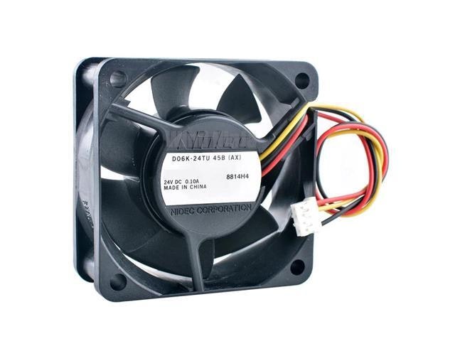 D06K-24TU 60mm 24V Quiet Cooling Fan: $45.75 D06K-24TU 60mm 24V Quiet Cooling Fan: $45.75