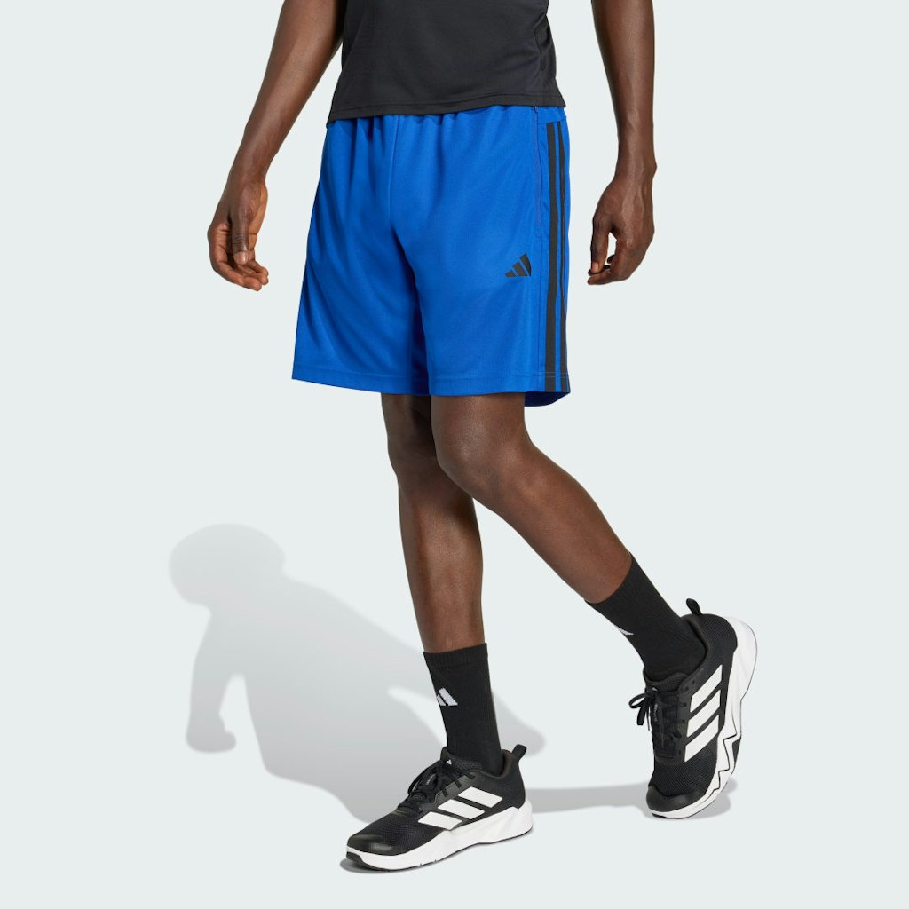 Adidas 3-Stripes Pique 9-inch Workout Shorts: $35 Adidas 3-Stripes Pique 9-inch Workout Shorts: $35