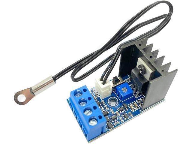 DC 12V 1A Automatic PC Case Fan Speed Controller: $20.06
