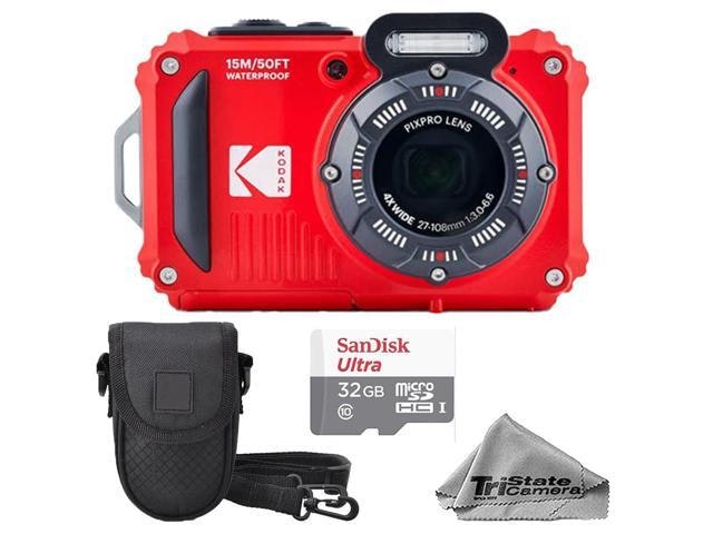 Kodak PIXPRO WPZ2 16MP 4x Optical Zoom Waterproof Digital Camera Bundle: $344.99