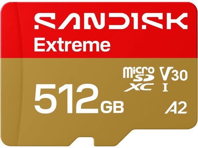 SanDisk 512GB Extreme microSD UHS-I Card: $158.17 SanDisk 512GB Extreme microSD UHS-I Card: $158.17
