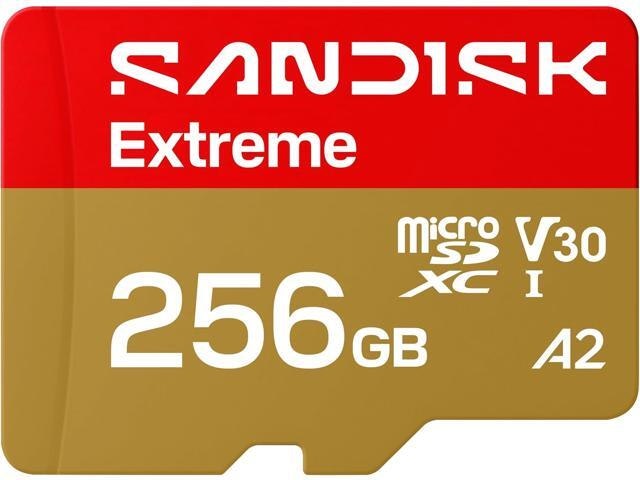SanDisk 256GB Extreme microSD UHS-I Card: $74.99 SanDisk 256GB Extreme microSD UHS-I Card: $74.99