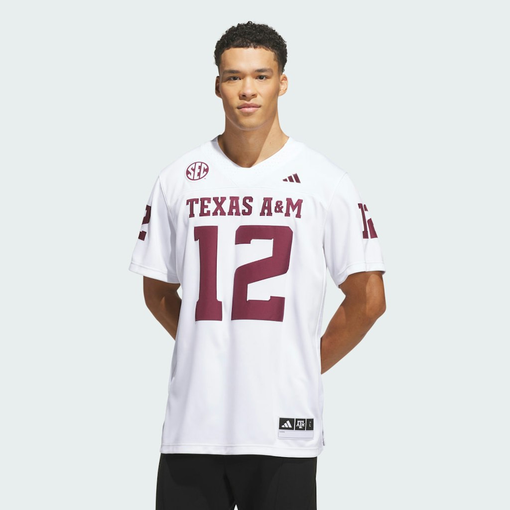 Texas A&M Away Jersey: $130 Texas A&M Away Jersey: $130