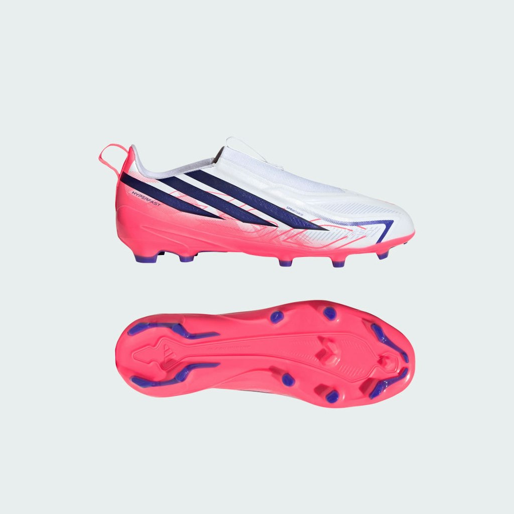Adidas F50 League Laceless Firm Ground Soccer Cleats Kids: $70 Adidas F50 League Laceless Firm Ground Soccer Cleats Kids: $70