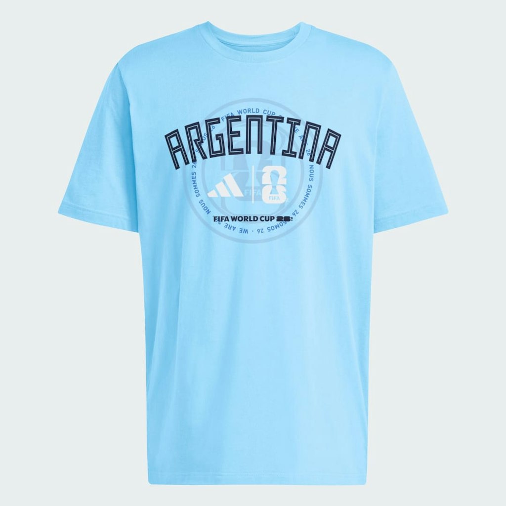 Argentina FIFA World Cup 26 Qualifier Tee: $25 Argentina FIFA World Cup 26 Qualifier Tee: $25
