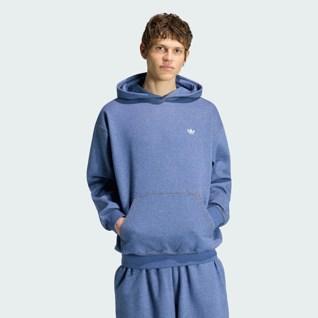 Trefoil Essentials Melange Loose Hoodie: $70 Trefoil Essentials Melange Loose Hoodie: $70