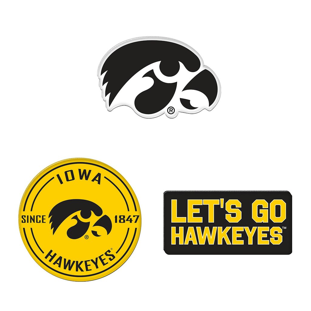 Wincraft Iowa Hawkeyes Premium Fridge Magnet 3-Pack: $10.99 Wincraft Iowa Hawkeyes Premium Fridge Magnet 3-Pack: $10.99