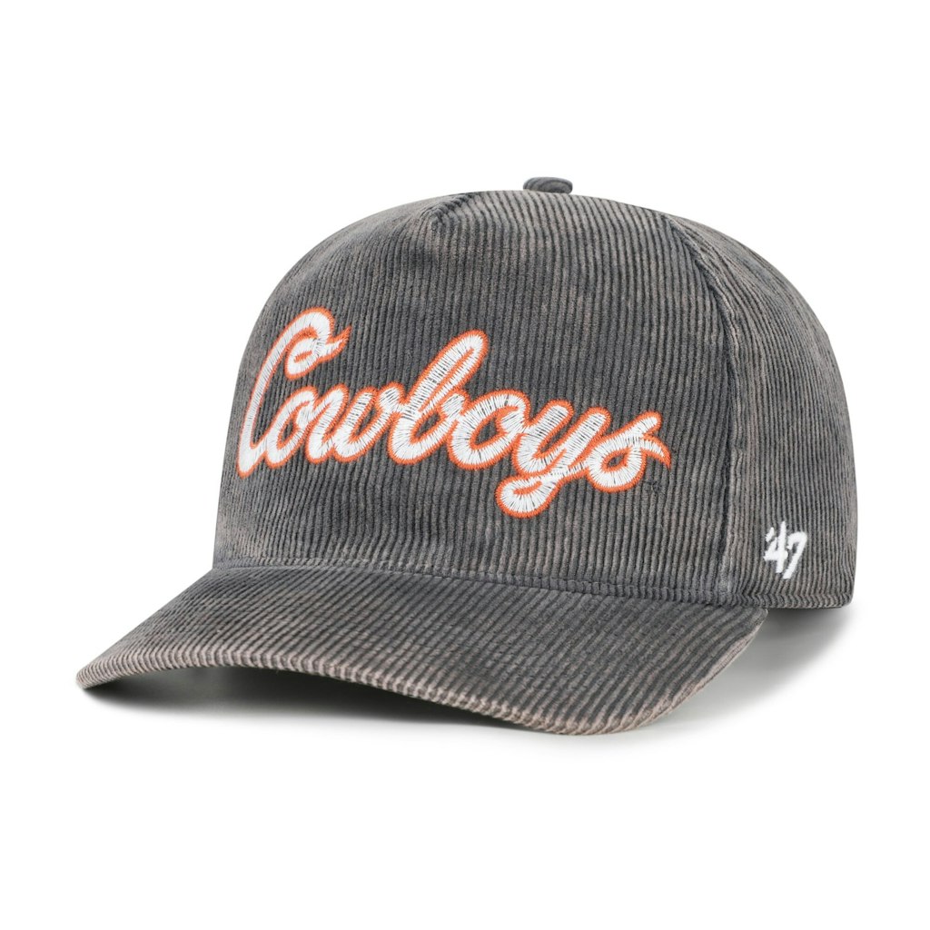 '47 Oklahoma State Cowboys Snow Wash Corduroy Adjustable Hat: $24.99 '47 Oklahoma State Cowboys Snow Wash Corduroy Adjustable Hat: $24.99