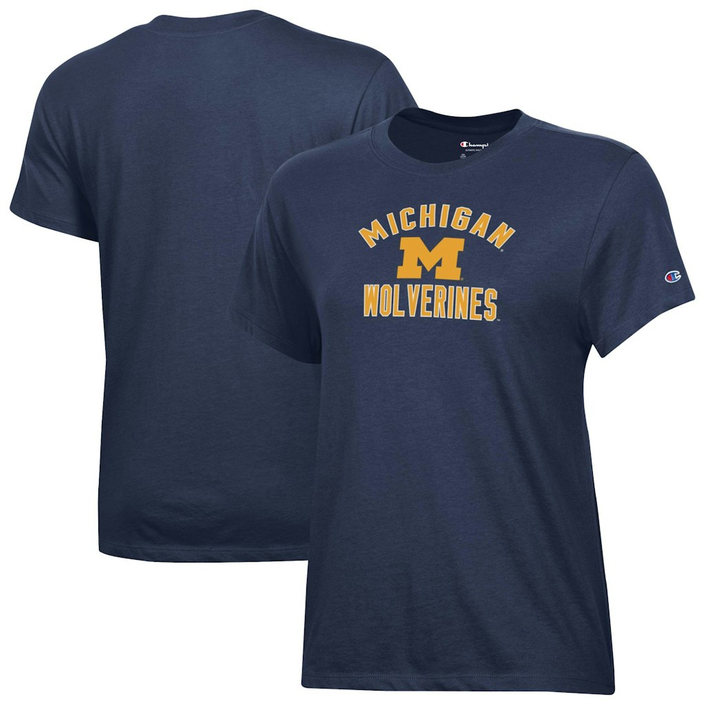 Champion Women's Michigan Wolverines Core T-Shirt: $33.74