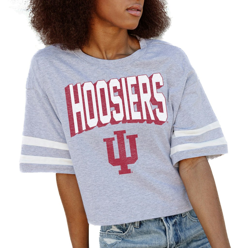 Women's Indiana Hoosiers Crop T-Shirt: $34.49