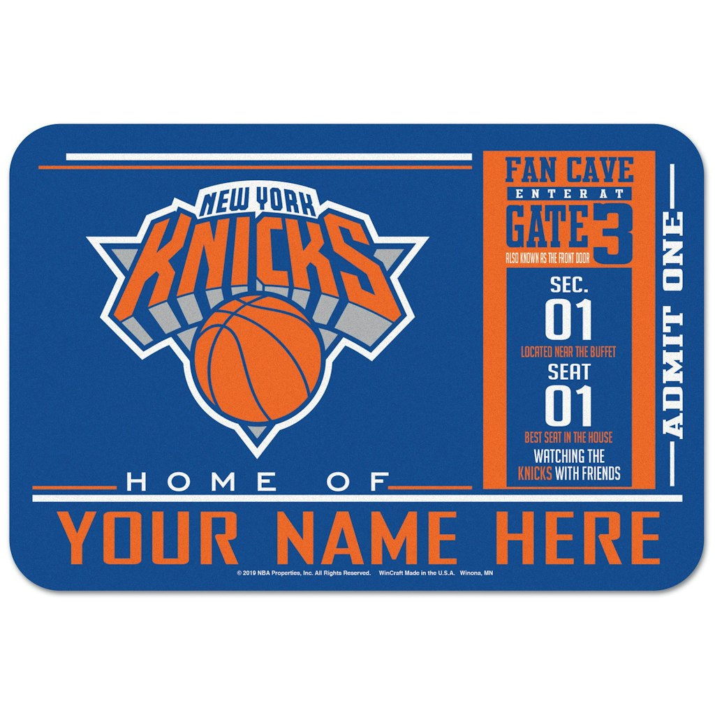 WinCraft New York Knicks 20" x 30" Floor Mat: $44.99 WinCraft New York Knicks 20" x 30" Floor Mat: $44.99