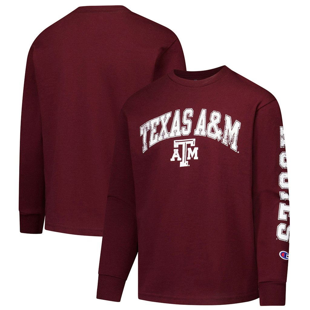 Texas A&M Aggies Youth Long Sleeve T-Shirt: $24.74 Texas A&M Aggies Youth Long Sleeve T-Shirt: $24.74