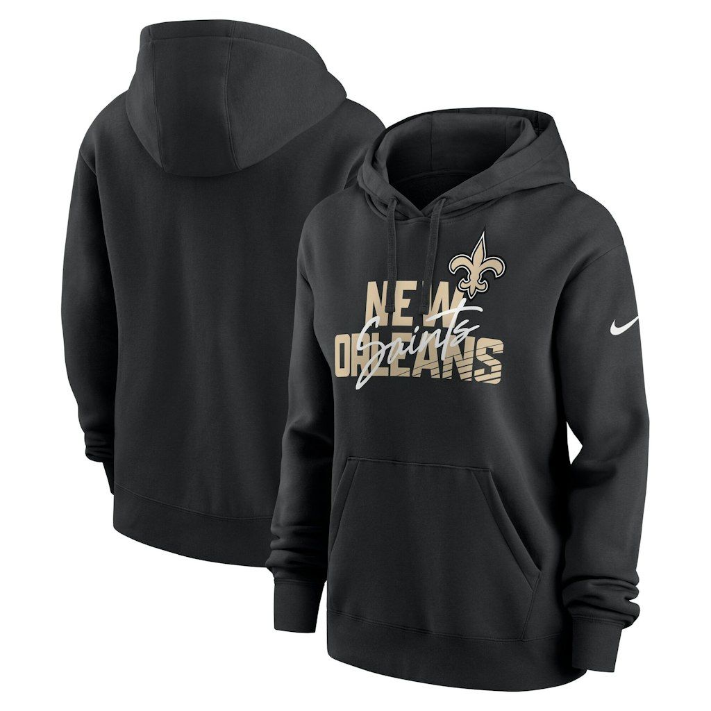 Women's Nike New Orleans Saints Wordmark Club Fleece Hoodie: $44.99 Women's Nike New Orleans Saints Wordmark Club Fleece Hoodie: $44.99