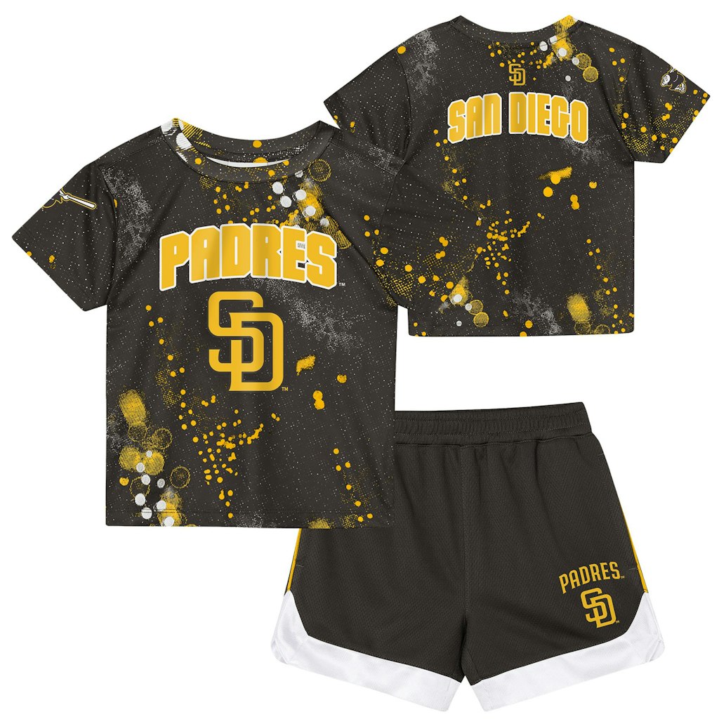 Toddler San Diego Padres T-Shirt and Shorts Set: $44.99 Toddler San Diego Padres T-Shirt and Shorts Set: $44.99