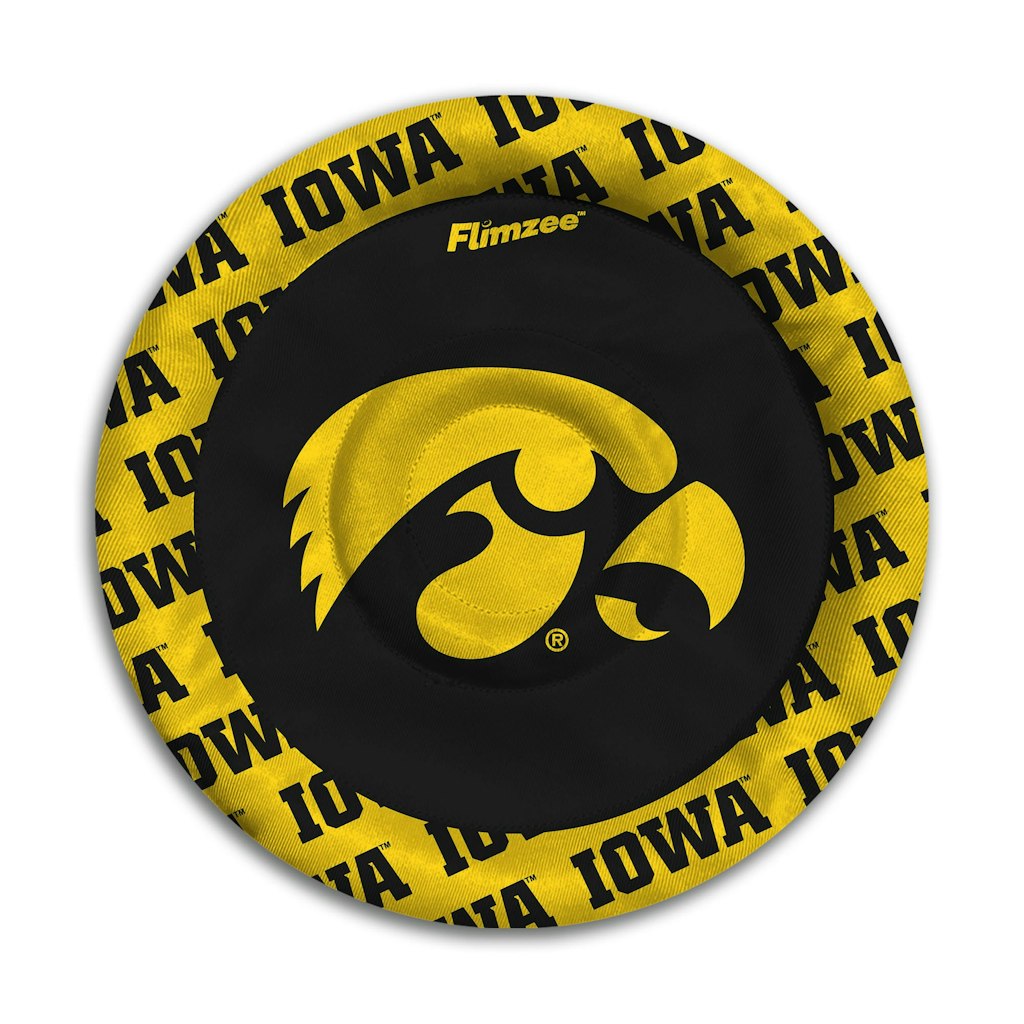 Iowa Hawkeyes Flimzee Bean Bag Flying Disc: $19.99 Iowa Hawkeyes Flimzee Bean Bag Flying Disc: $19.99