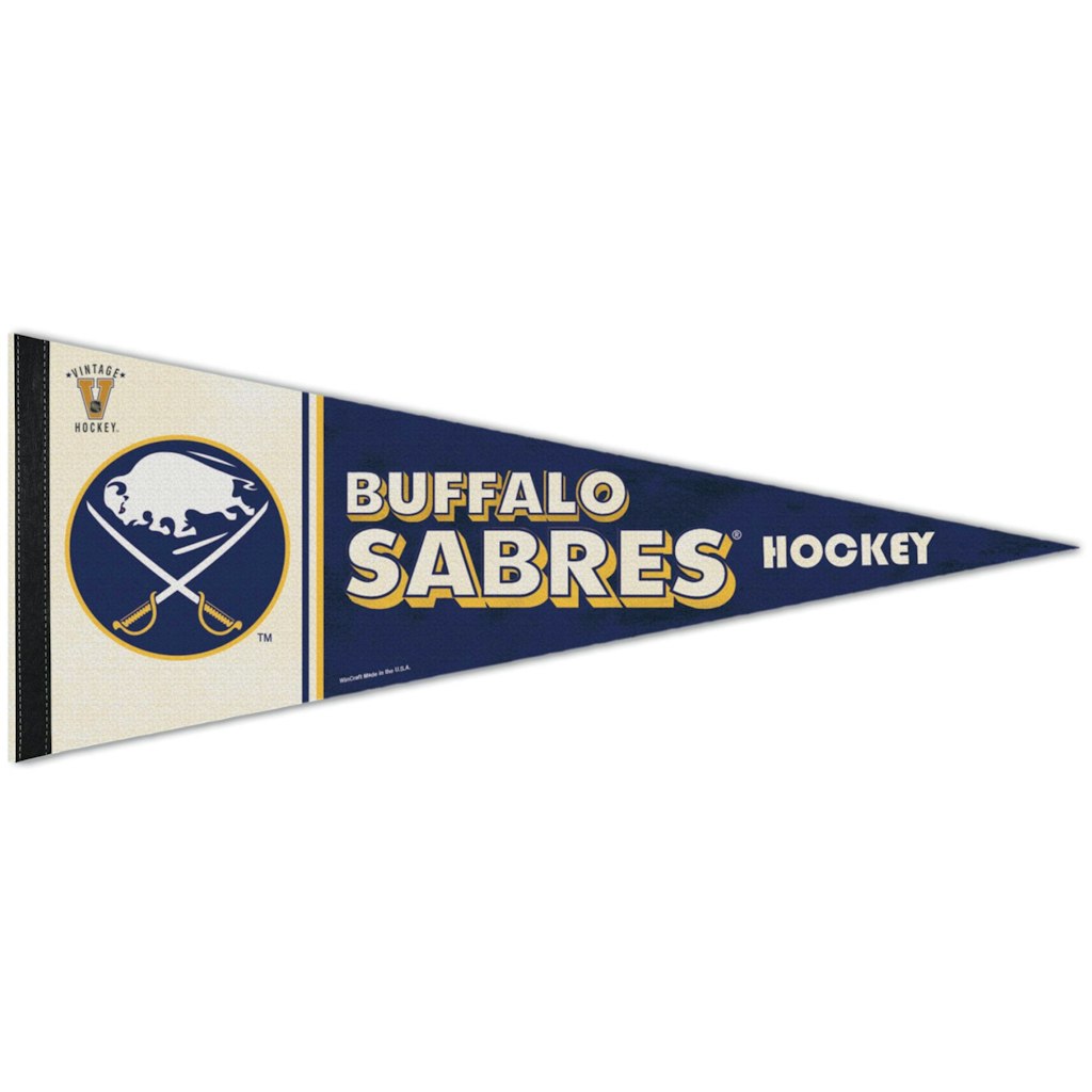 WinCraft Buffalo Sabres 12" x 30" Vintage Pennant: $11.99 WinCraft Buffalo Sabres 12" x 30" Vintage Pennant: $11.99