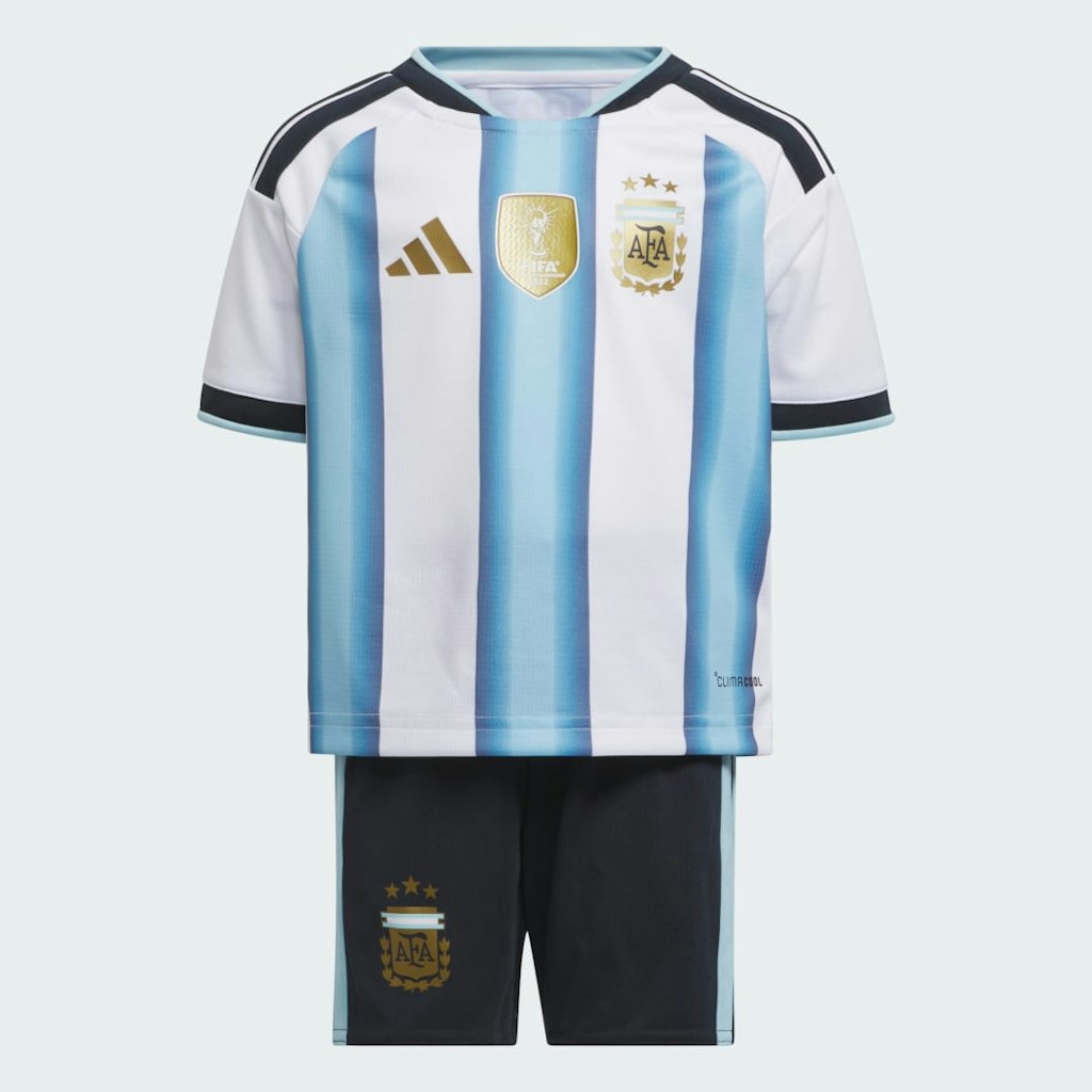Argentina 2026 Home Kids Uniform Set: $49 Argentina 2026 Home Kids Uniform Set: $49