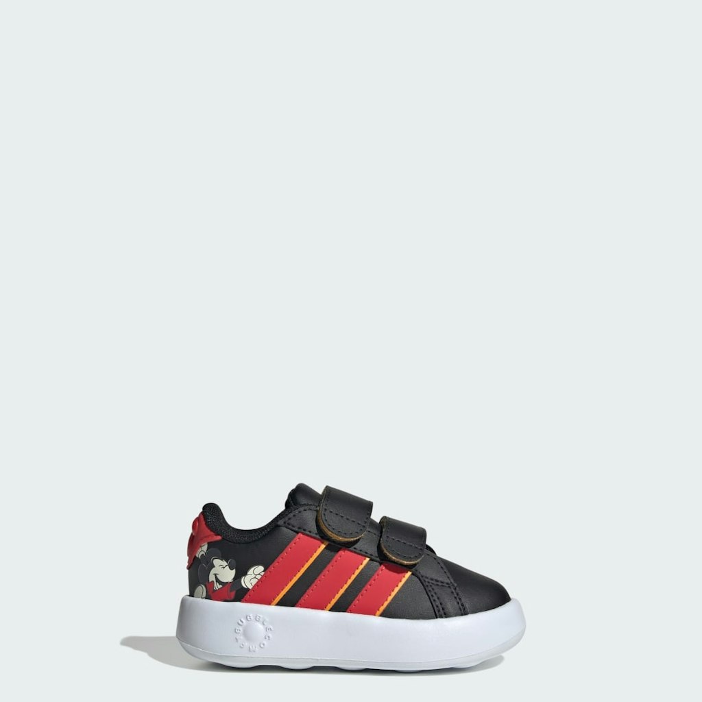 Adidas Disney Mickey Mouse Grand Court Infants' Shoes: $42 Adidas Disney Mickey Mouse Grand Court Infants' Shoes: $42