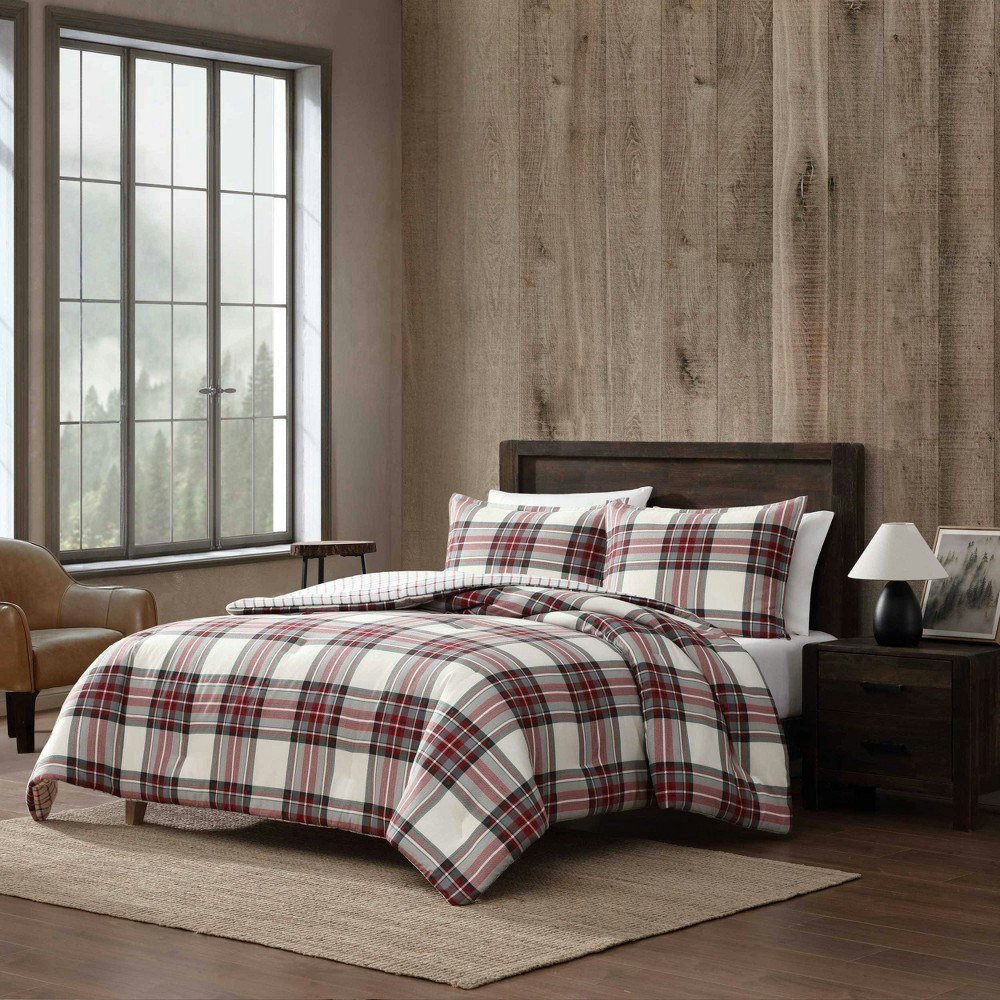 Eddie Bauer Full/Queen 3-Piece Serendipity Plaid Comforter Set: $119.99