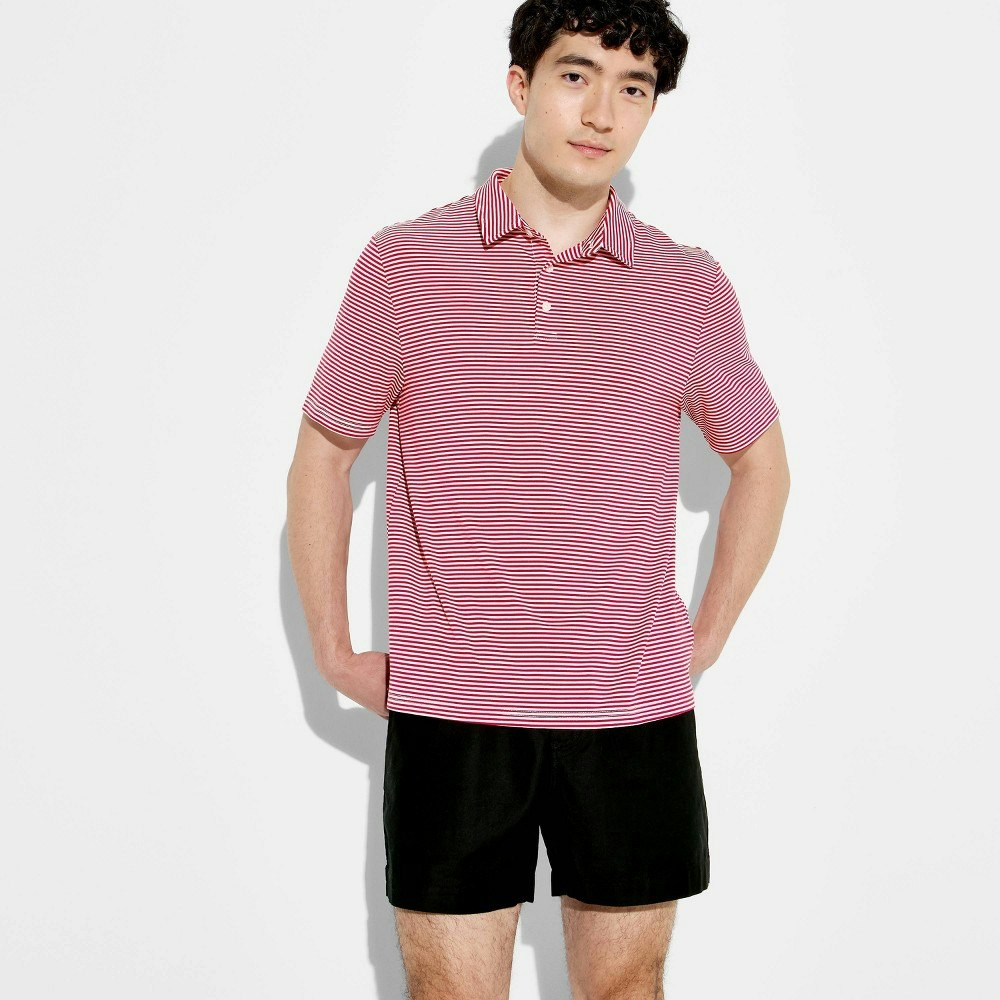 Goodfellow & Co Men's Striped Polo Shirt: $25 Goodfellow & Co Men's Striped Polo Shirt: $25