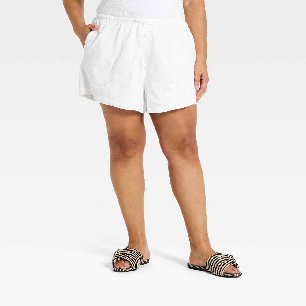 Universal Thread Women's High-Rise Cutwork Paisley Pull-On Shorts 3-inch: $21.25 Universal Thread Women's High-Rise Cutwork Paisley Pull-On Shorts 3-inch: $21.25
