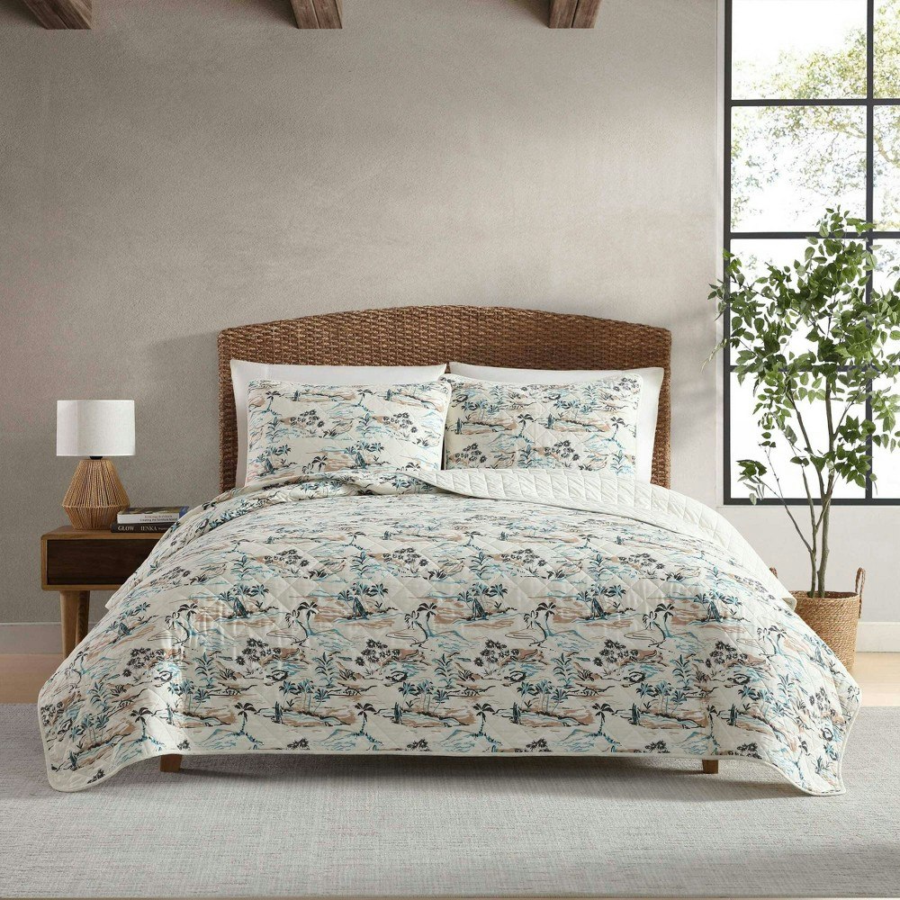 Eddie Bauer 3-Piece Alani Island Quilt Bedding Set: $119.99
