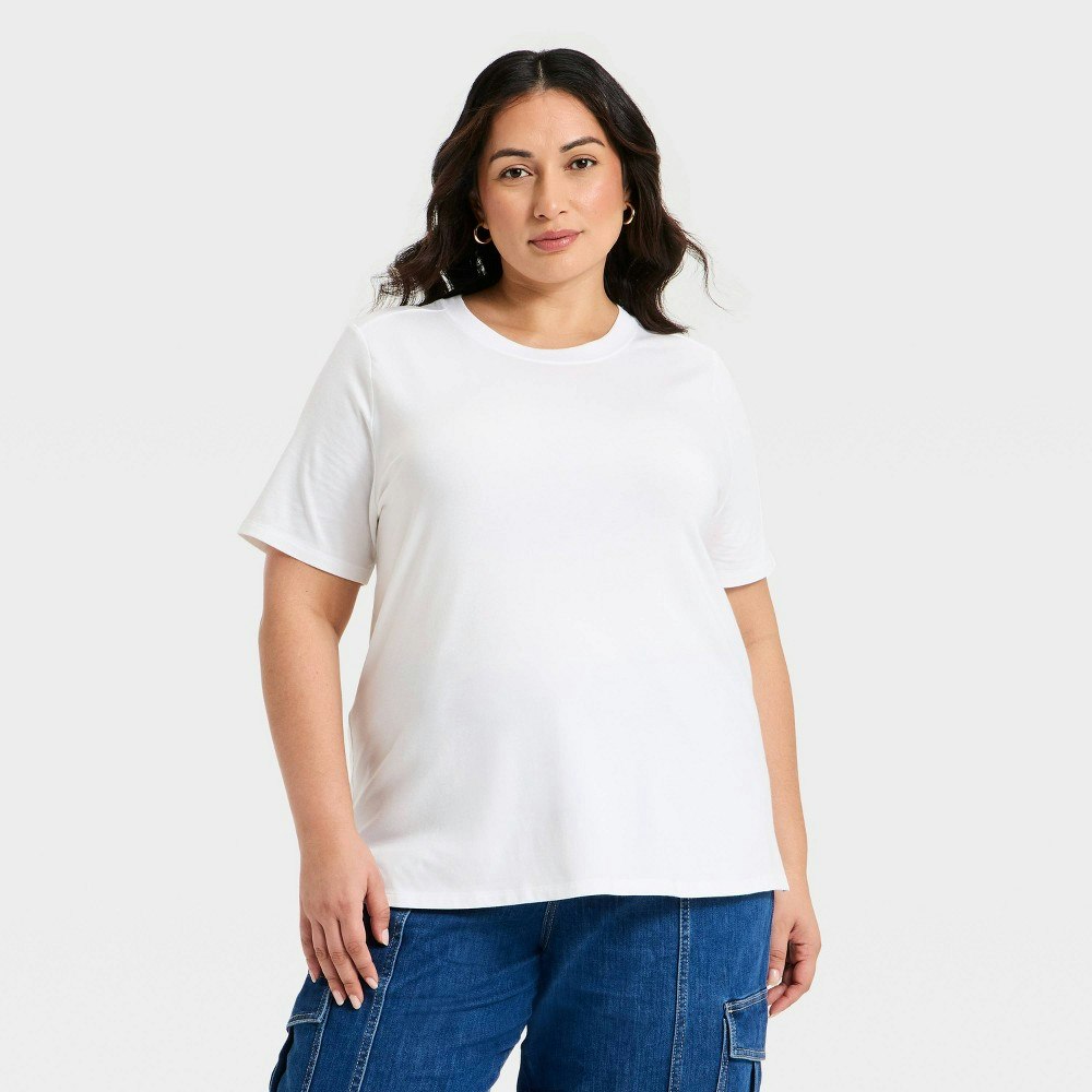 Ava & Viv Women's Short Sleeve T-Shirt XXL: $10 Ava & Viv Women's Short Sleeve T-Shirt XXL: $10